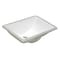 Ruvati 18"x13" Undermnt Bathroom Sink White Rectangular Ceramic W/ Overflow RVB0720 - alternate 1